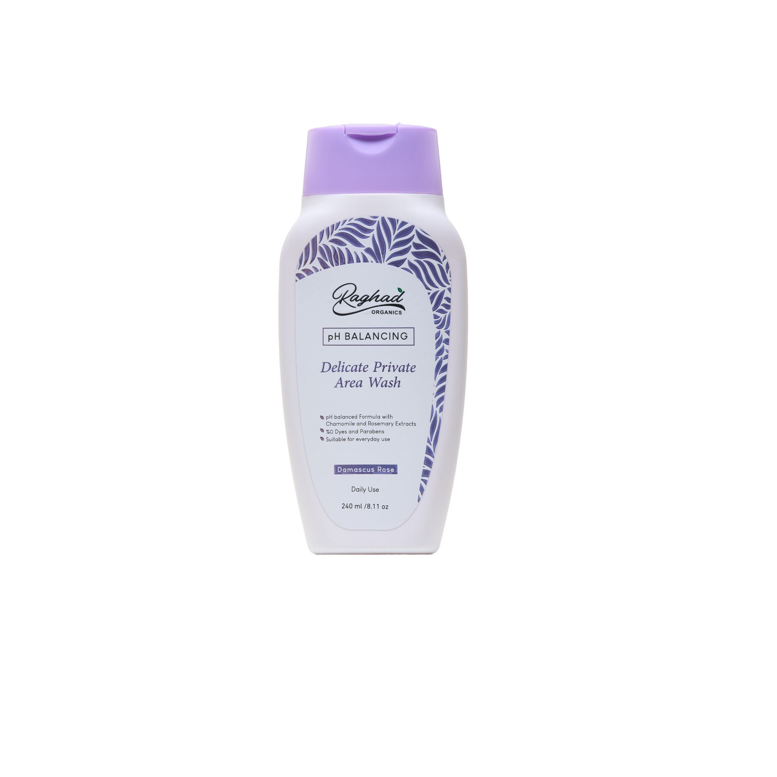 Raghad Organics Delicate Private Area Wash gentle pH balanced intimate cleanser sensitive skin Health Boutique