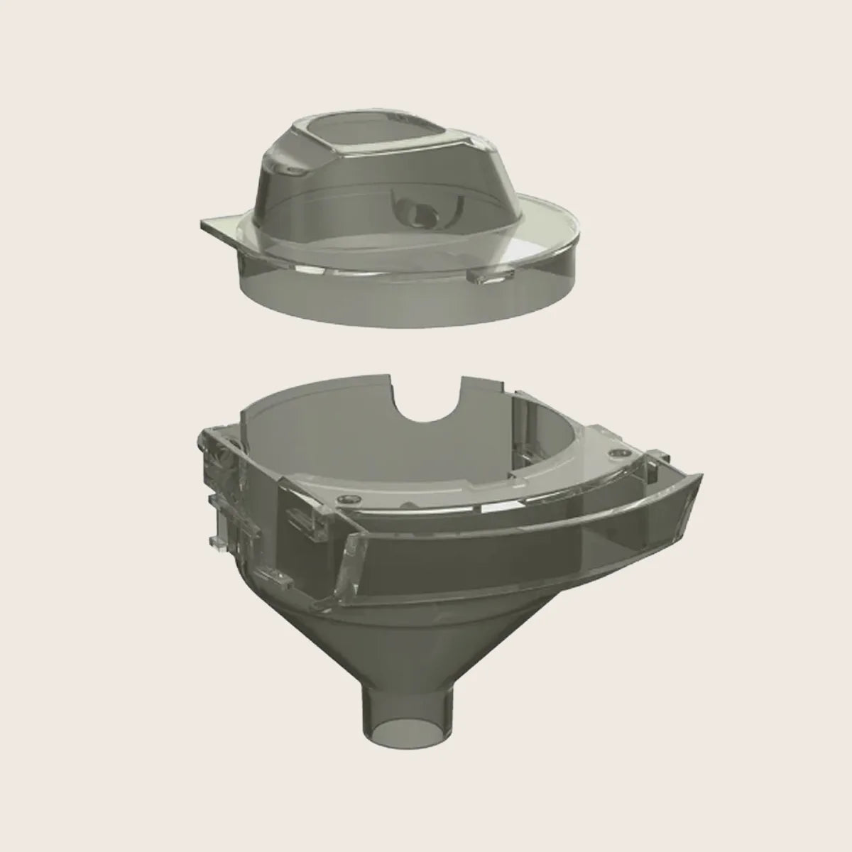 Baby Brezza - Funnel and Funnel Cover - Formula Pro® Mini
