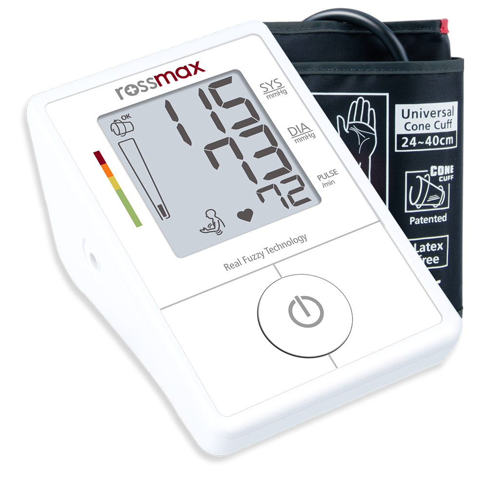Rossmax X1 Blood Pressure Monitor Jordan – automatic upper-arm BP device with Real Fuzzy Technology 2