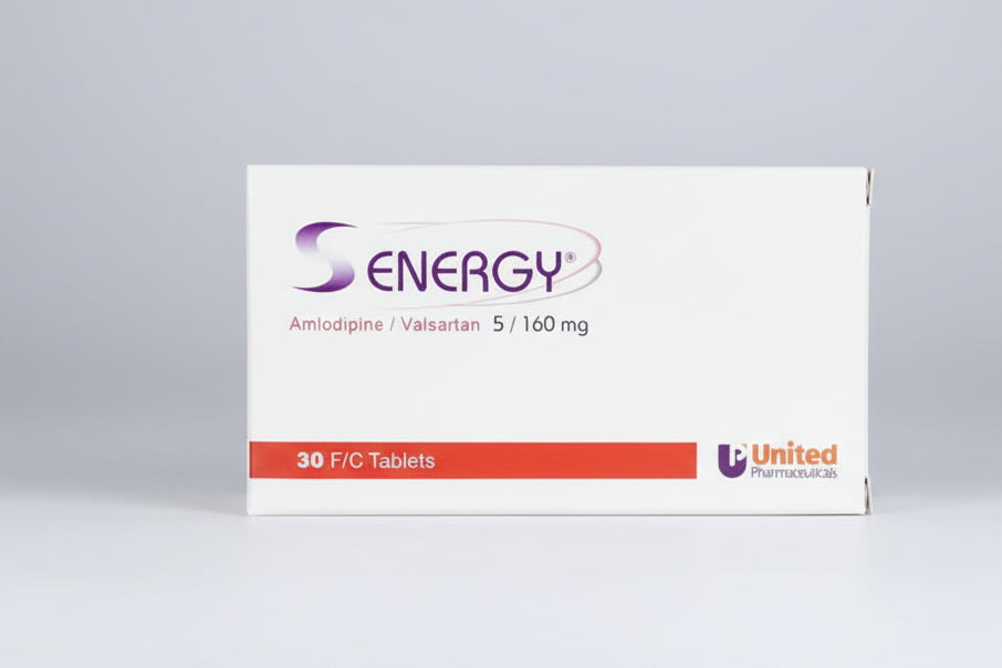 SENERGY® 160/5 MG (30 Tablets) – Valsartan & Amlodipine Hypertension Medicine