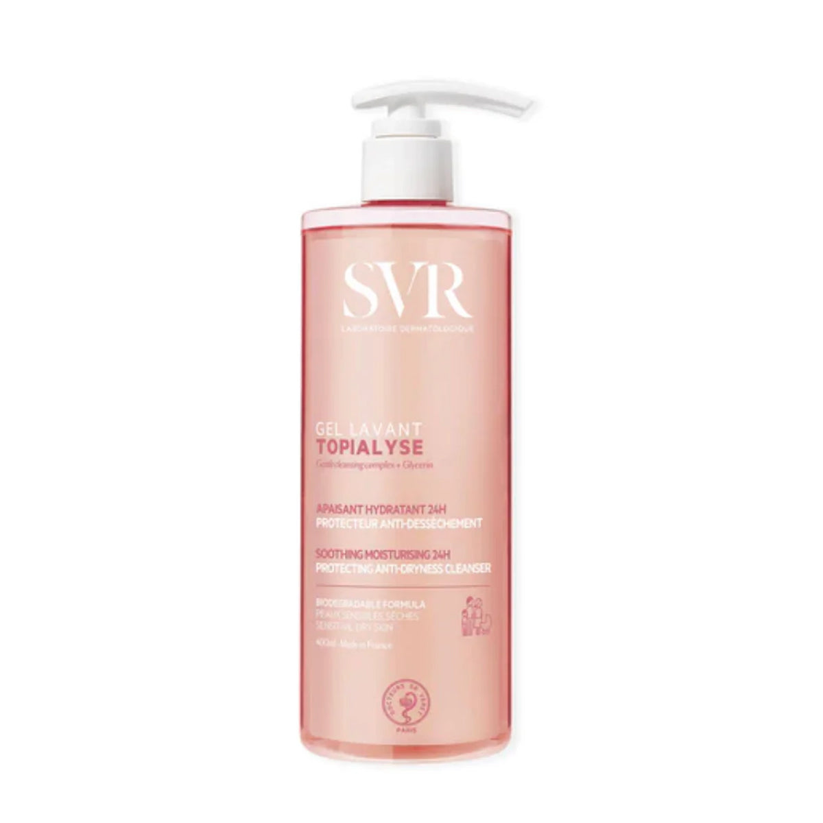 SVR Topialyse Gel Lavant Glycerin Gentle Cleansing Gel 400ml Health Boutique