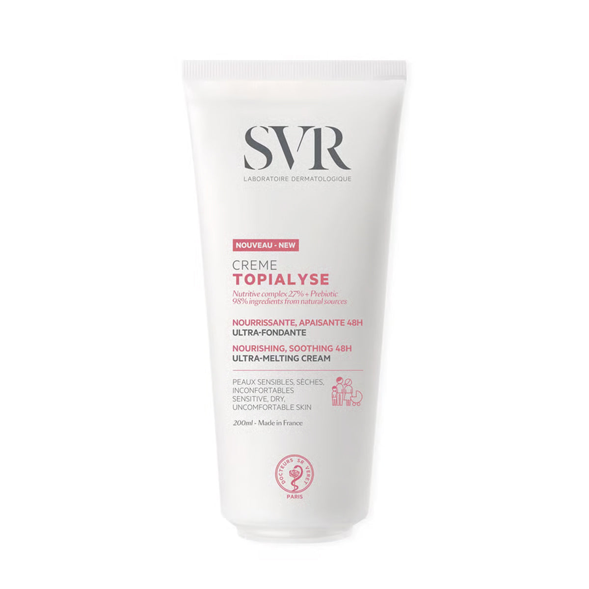 SVR Topialyse Ultra-Melting Cream Shea Butter Babassu Butter Coconut Oil 200ml Health Boutique