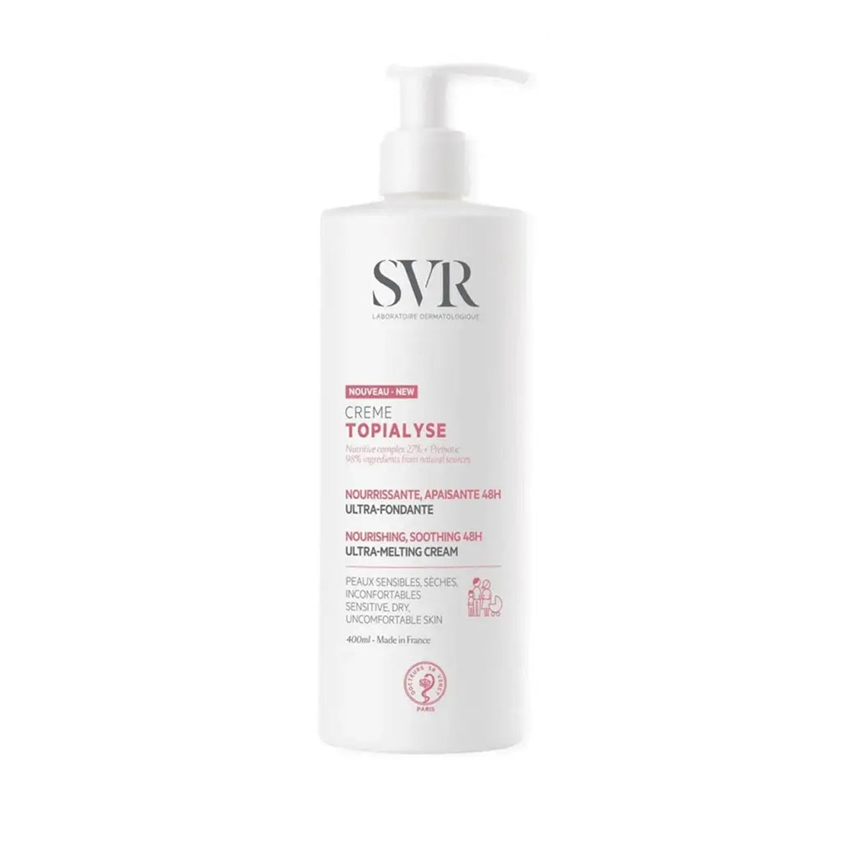 SVR Topialyse Ultra-Melting Cream Niacinamide Shea Butter Moisturizing Cream 400ml Health Boutique