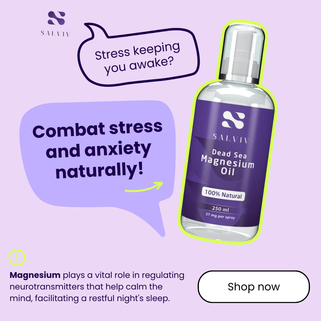 Salvia Dead Sea Magnesium Oil bottle | health boutique