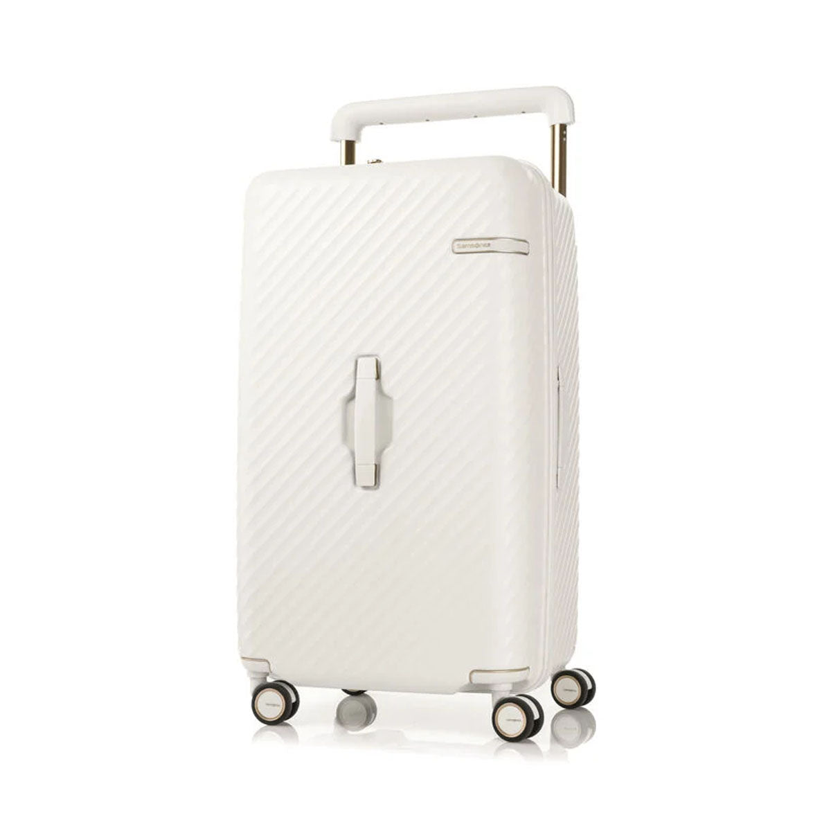 Samsonite Stem Spinner 76/28 Trunk Ivory Hardside Luggage with TSA Lock and Spinner Wheels