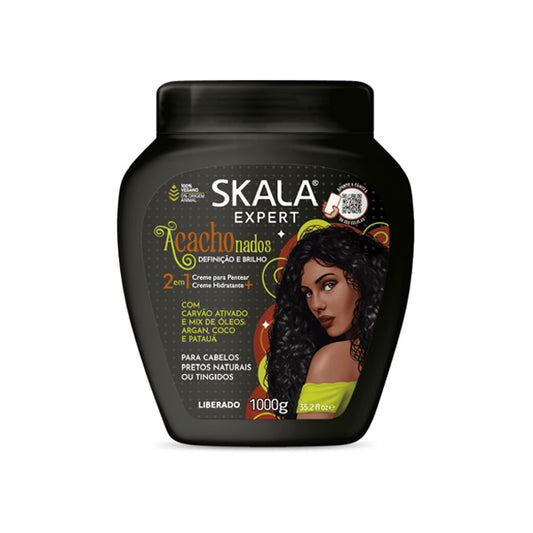 Skala Acachonados Hair Cream 1000g – Curl Enhancing Vegan Hair Mask – Health Boutique JO