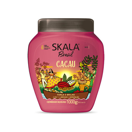Skala Brasil Cacau Hair Conditioning Cream 1000g – Vegan Repair Mask – Health Boutique JO