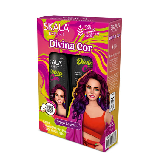Skala Divina Cor Shampoo and Conditioner Set – Color Hair Protection – Health Boutique JO