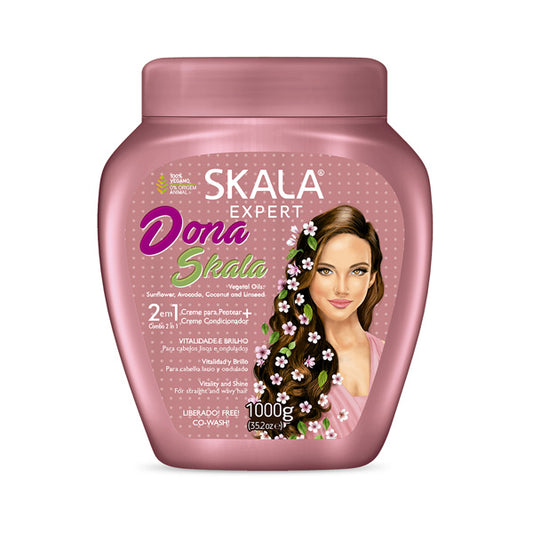 Skala Dona Hair Conditioning Cream 1000g – Brazilian Vegan Hair Mask – Health Boutique JO