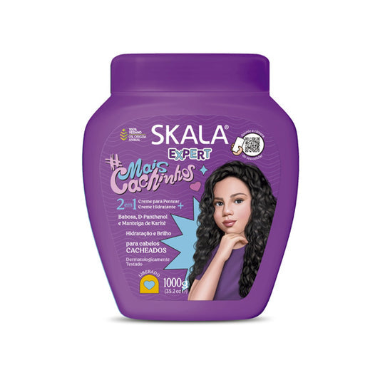 Skala Mais Cachinhos Kids Cream 1000g – Vegan Curl Moisturizer for Children – Health Boutique JO