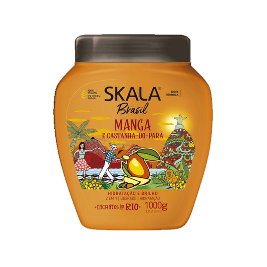 Skala Mango & Brazil Nut Hair Cream 1000G – Deep Repair Vegan Mask – Health Boutique JO