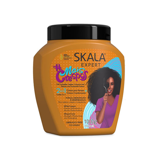 Skala Super Curly Cream 1000G – Curl Defining Vegan Hair Mask – Health Boutique JO