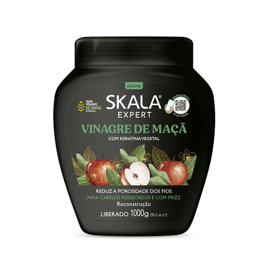 Skala Vinagre De Maca Cream 1000G | The Health Boutique
Skala Apple Cider Vinegar Hair Cream 1000g – Frizz Control – Health Boutique JO
