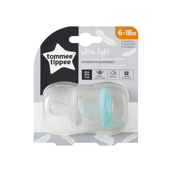 Tommee Tippee Ultra Light Soother 2x 6-18moths