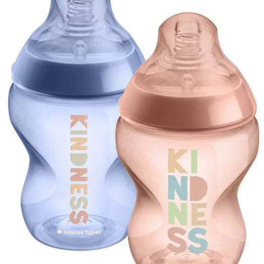 Tommee Tippee Closer To Nature 2x260ml Kindness Bottles