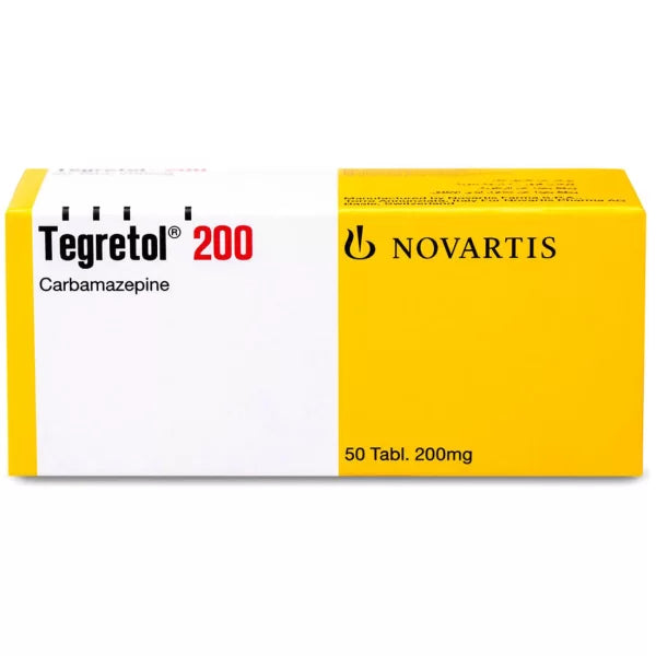 Tegretol 200 mg carbamazepine prolonged-release tablet 50 epilepsy prescription medicine