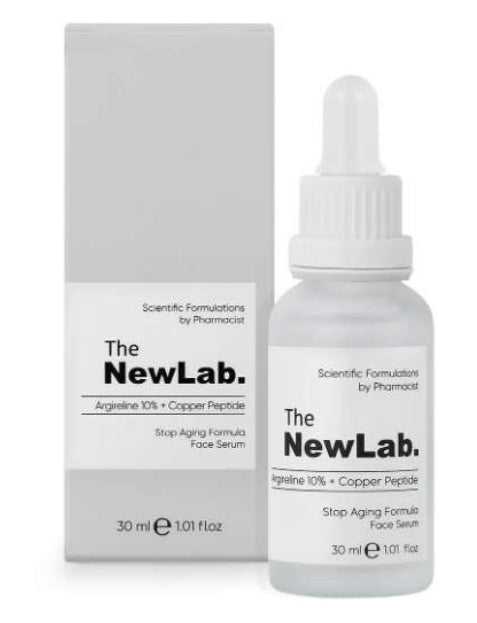 The NewLab 10% Argireline + Copper Peptide Serum anti-aging serum for fine lines and skin firmness 30 ml Health Boutique