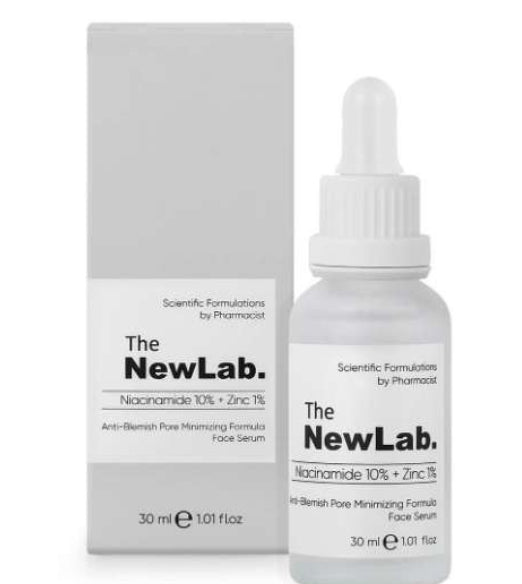 The NewLab Niacinamide 10% + Zinc 1% Serum balancing serum for oily skin and enlarged pores 30 ml Health Boutique