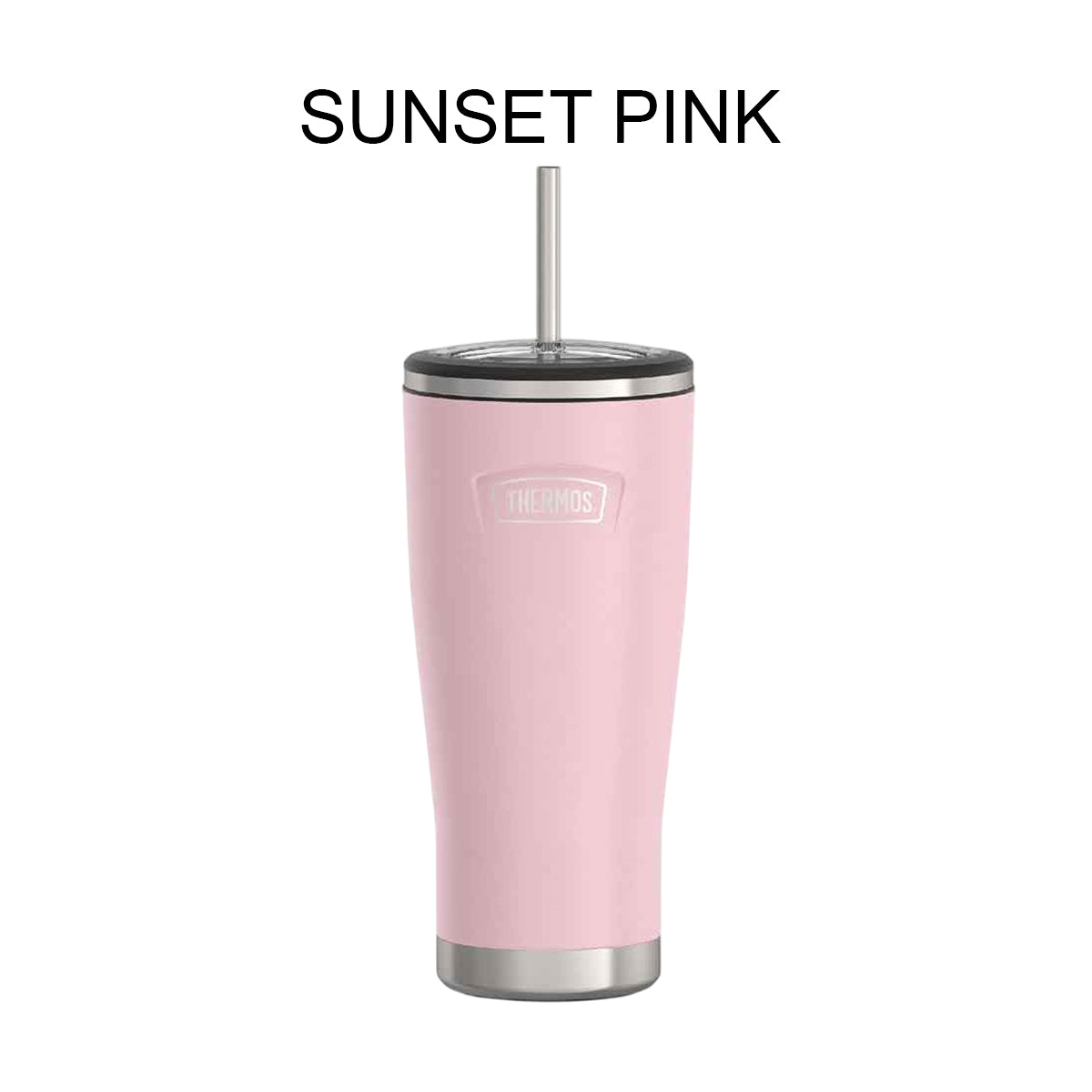 Thermos® IS1114 710ml stainless steel vacuum insulated tumbler with reusable straw for everyday hydration – Health Boutique