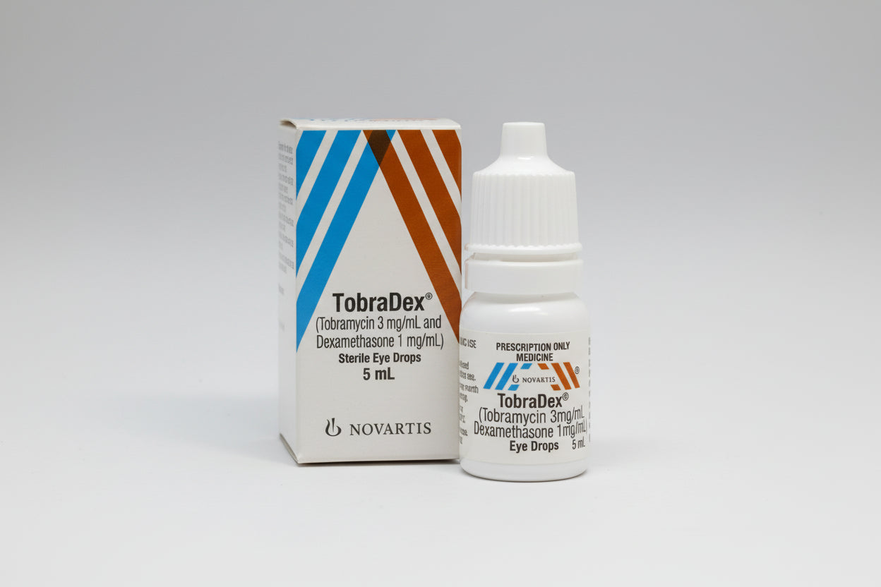 Tobradex eye drops 5 ml tobramycin dexamethasone ophthalmic solution for eye infection inflammation