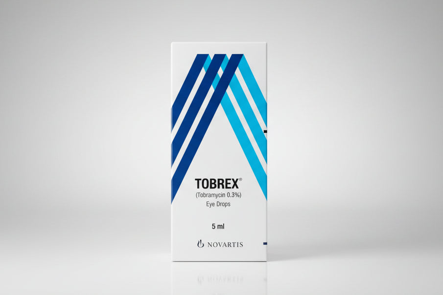 Tobrex eye drops 5 ml tobramycin ophthalmic solution for bacterial eye infection