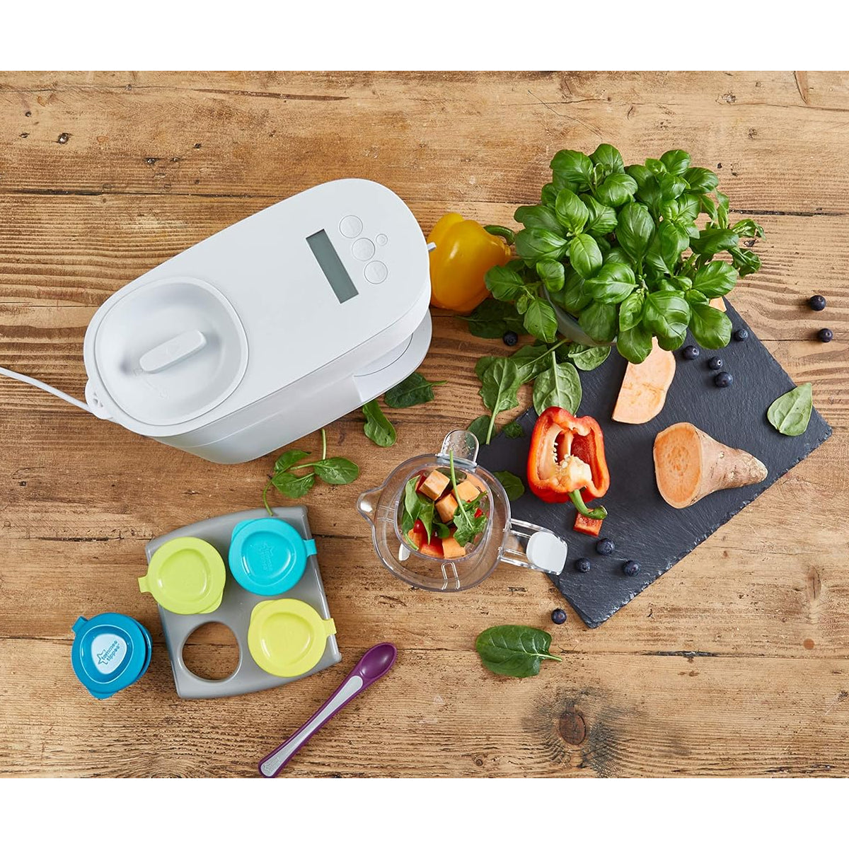 Tommee Tippee Quick Cook 6-in-1 Baby Food Maker - White