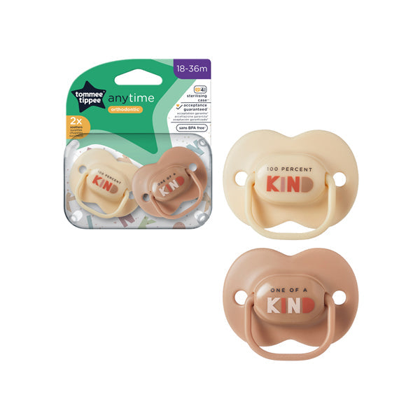 Tommee Tippee Anytime Soother Kind 2x 18-36m
