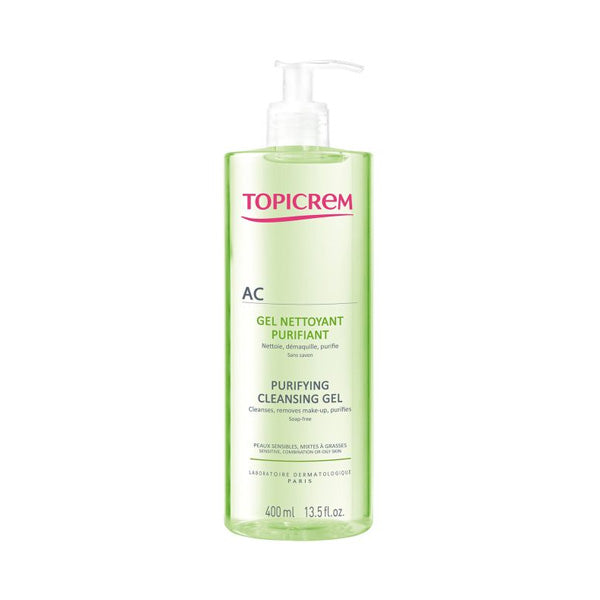 Topicrem AC Purifying Cleansing Gel for oily acne-prone skin Health Boutique