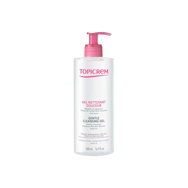 Topicrem Gentle Cleansing Gel hydrating facial cleanser Health Boutique