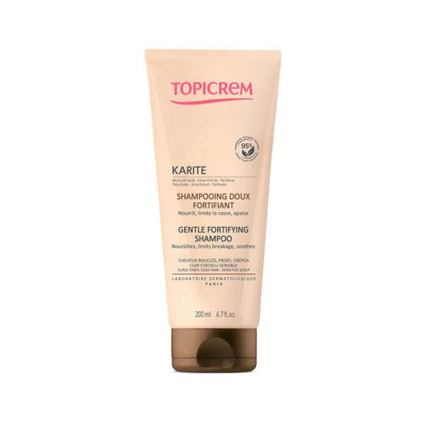 Topicrem Karite Gentle Fortifying Shampoo 200ml shea butter hair shampoo Health Boutique