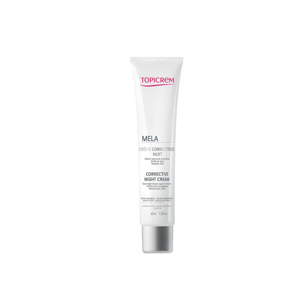 Topicrem Mela Corrective Night Cream 40ml brightening moisturizer Health Boutique