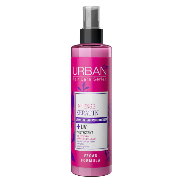 URBAN CARE INTENSE & KERATIN LEAVE IN CONDITIONER SPRAY (2 PHASE) 200ml - the health boutique