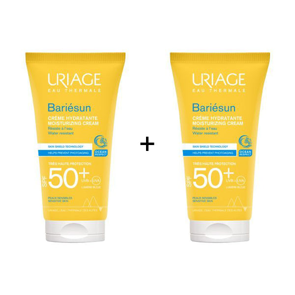 Uriage Bariésun Moisturizing Cream Spf50+ 50ml (2 Packs)