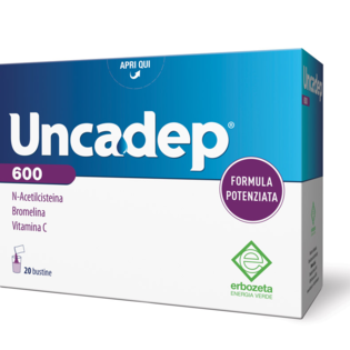 Uncadep 600 20 sachets N-acetylcysteine bromelain vitamin C supplement- Health Boutique Jordan
