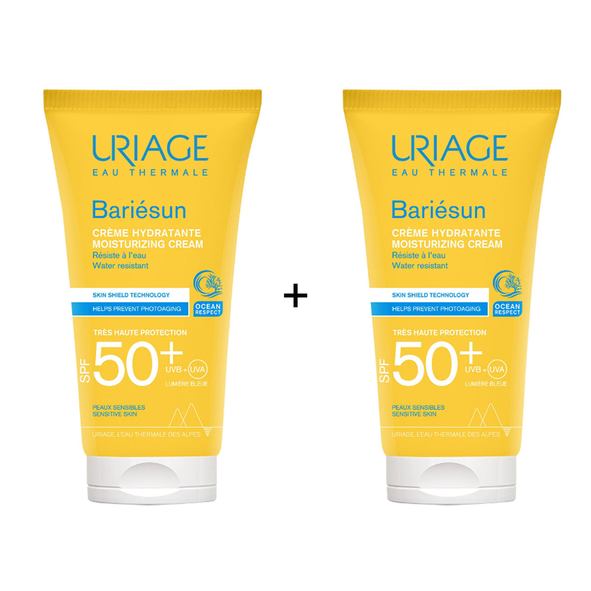 Uriage Bariésun Moisturizing Cream SPF50+ 50ml high protection sunscreen for face hydration Health Boutique