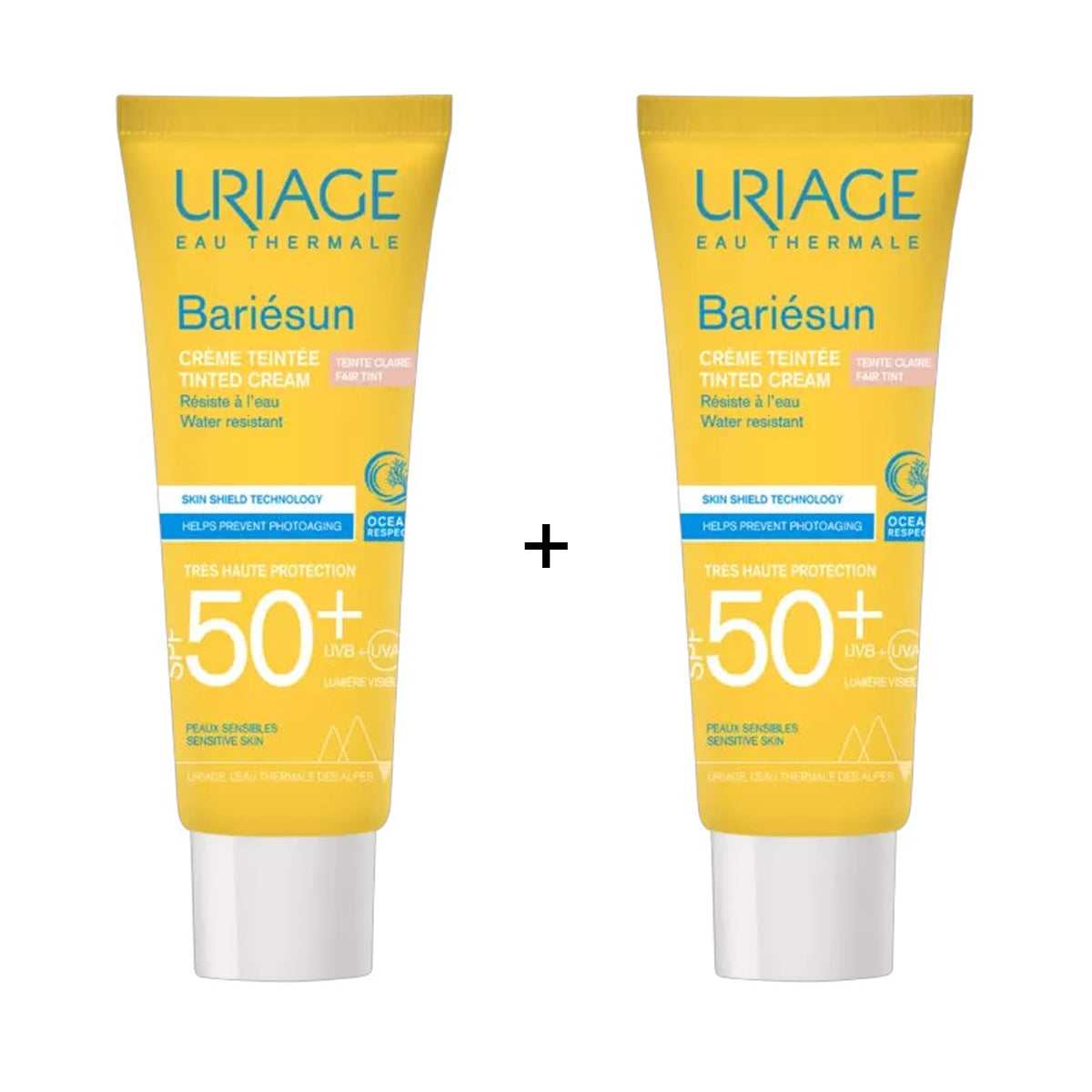 Uriage Bariésun Tinted Cream SPF50+ 50ml tinted sunscreen with natural coverage and hydration Health Boutique