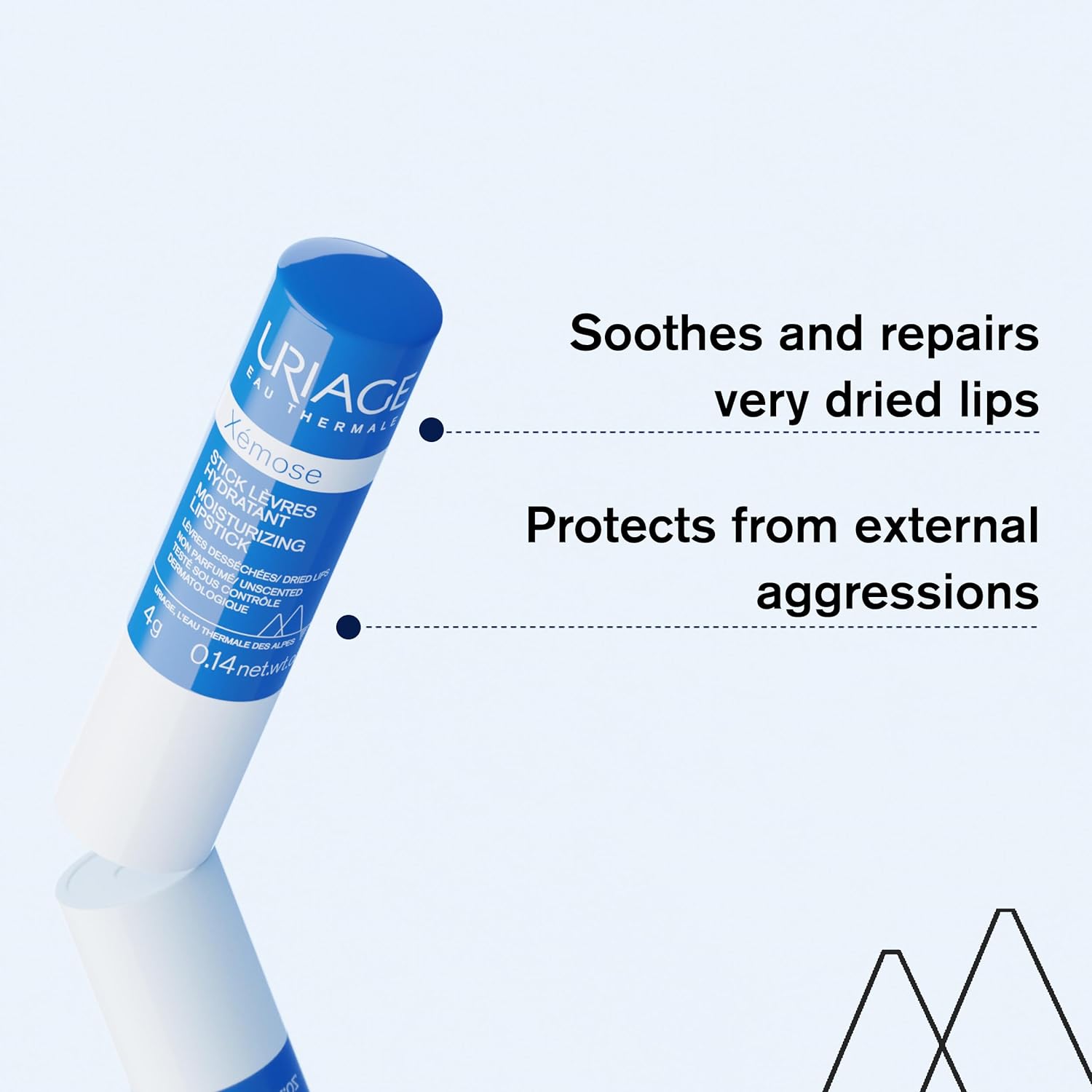 Uriage Xémose Moisturizing Lipstick 4g hydrating lip balm for dry and sensitive lips Health Boutique