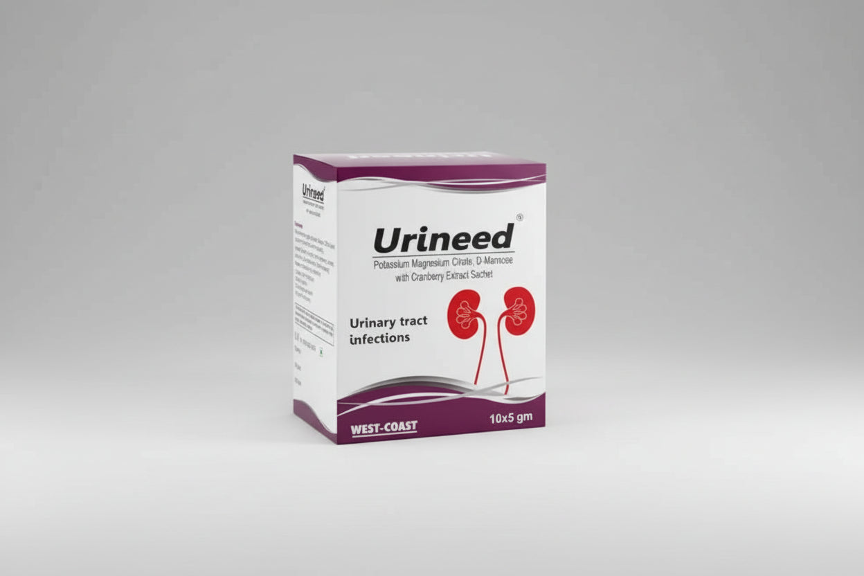 Urineed sachet 10x5g urinary tract support powder