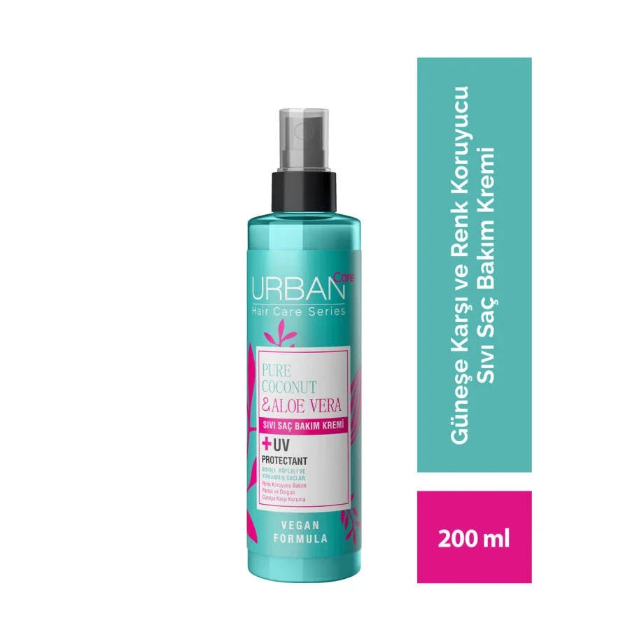 Urban Care Pure Coconut & Aloe Vera Nourishing Leave-In Conditioner 200ml for Hydration and Shine