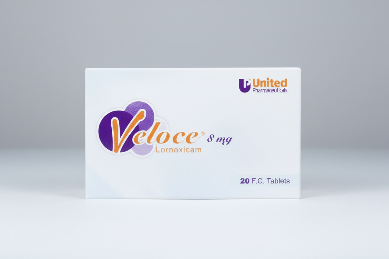 Veloce 8 mg lornoxicam tablet 20 prescription pain and inflammation medicine