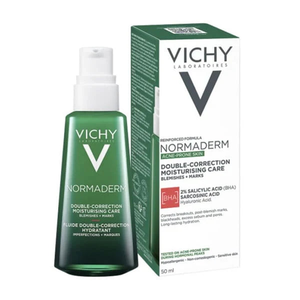 Vichy Normaderm Phytosolution Salicylic Acid 2 Percent Daily Care 50ml Oily Acne Prone Skin Health Boutique
