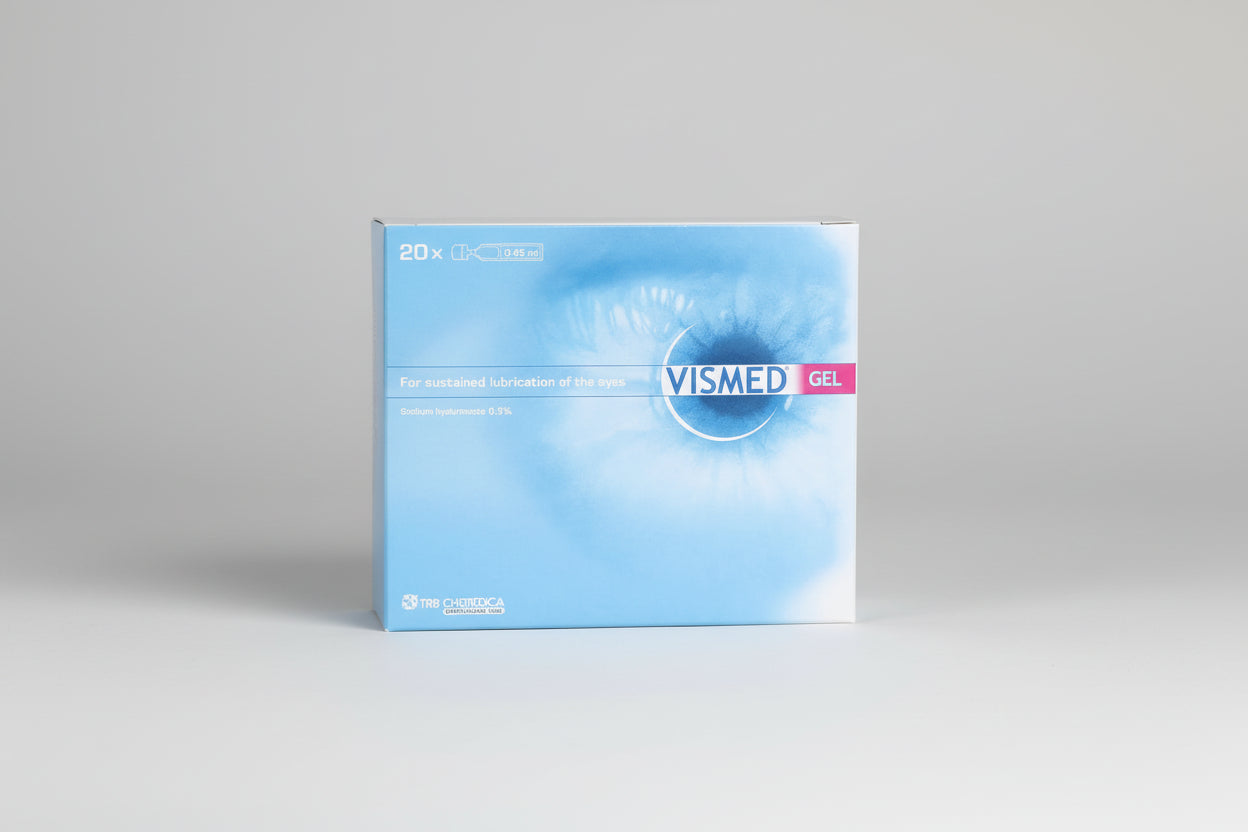 Vismed Gel 0.3% sodium hyaluronate preservative-free SDU eye drops 20 x 0.45 ml
