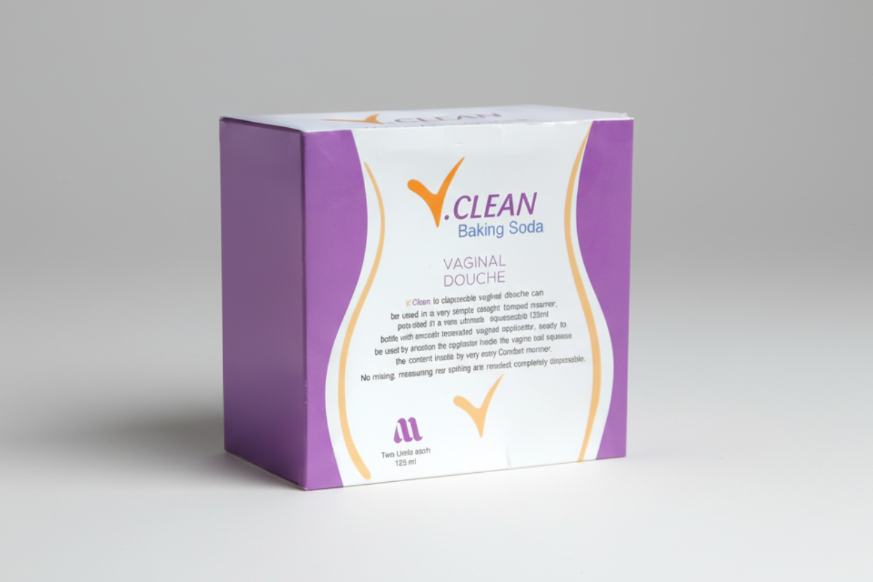 V Clean baking soda vaginal douche 2x125ml feminine hygiene cleansing solution Health Boutique