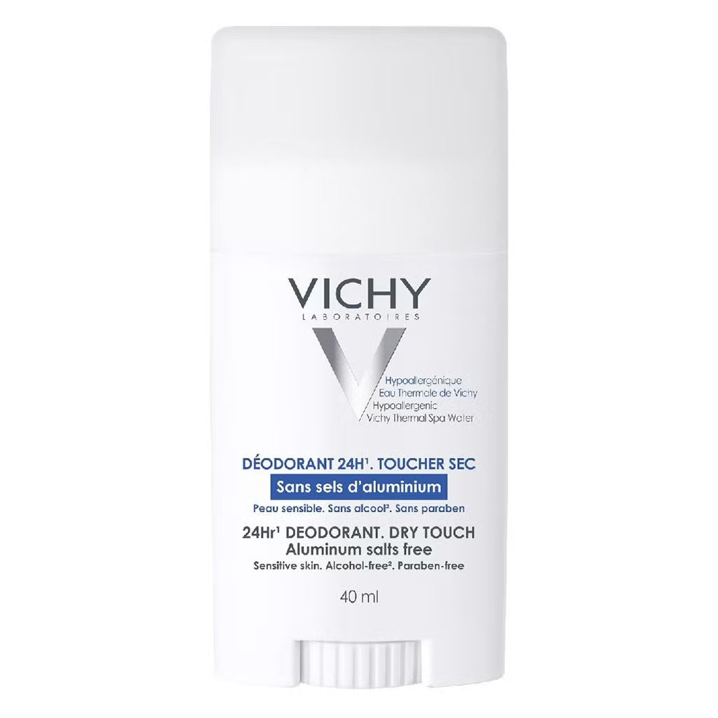 Vichy 24H Aluminium Free Deodorant Stick Sensitive Skin Zinc Ricinoleate 40ml Health Boutique