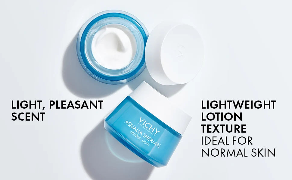 Vichy Aqualia Thermal Light Moisturising Day Cream Hyaluronic Acid Mannose Hydrating Moisturizer Health Boutique
