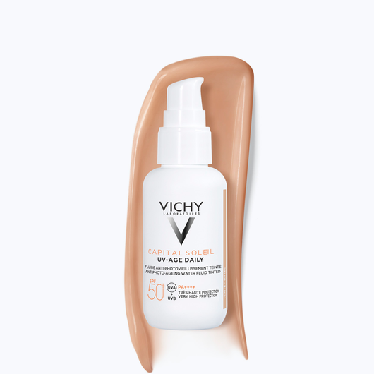 Vichy Capital Soleil Uv-Age Daily SPF50+ Water Fluide Anti Photoaging 40ml Tinted