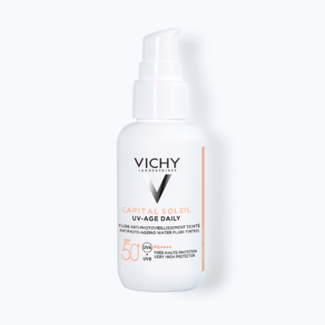 Vichy Capital Soleil Uv-Age Daily SPF50+ Water Fluide Anti Photoaging 40ml Tinted