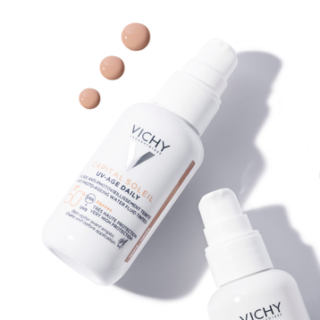 Vichy Capital Soleil Uv-Age Daily SPF50+ Water Fluide Anti Photoaging 40ml Tinted
