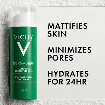 Vichy Normaderm Mattifying Correcting Care 50 ml – oil‑control anti‑blemish moisturizer for oily and acne‑prone skin | health boutique Jordan