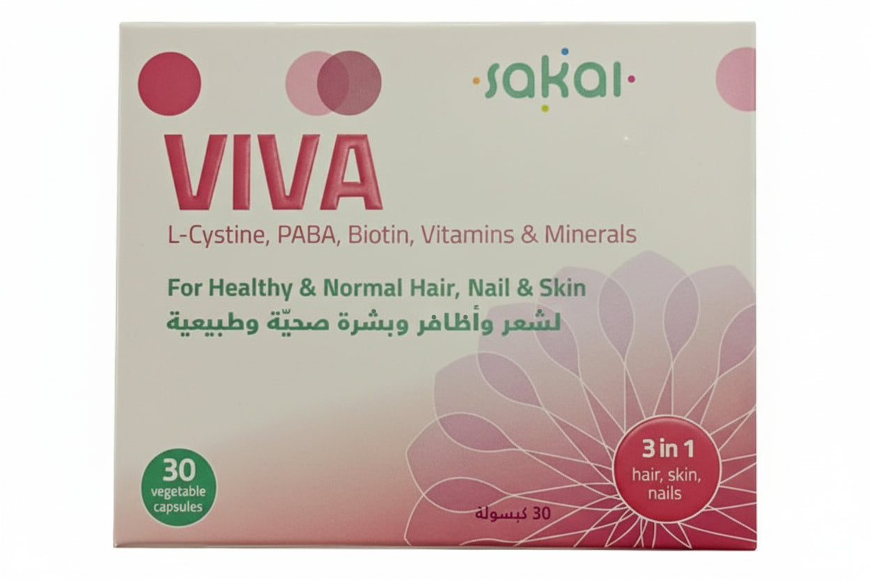 Viva Natural Hair Skin and Nail 30 capsules by beauty supplement box
